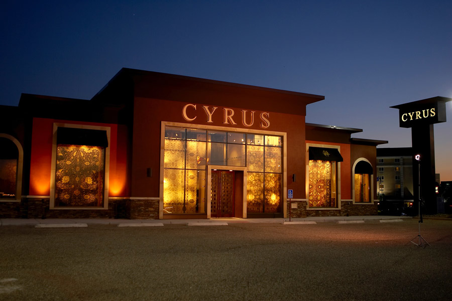 facade of the Cyrus Artisan Rugs flagship store