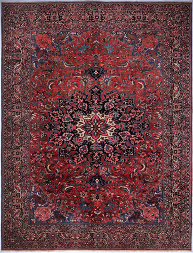 the Cyrus Artisan Antique Persian Bakhtiari rug