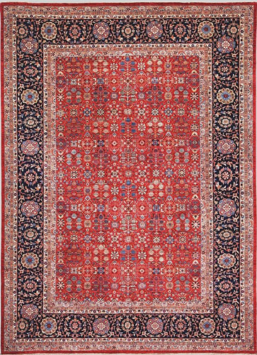 the Cyrus Artisan Afghani Bakhtiari rug