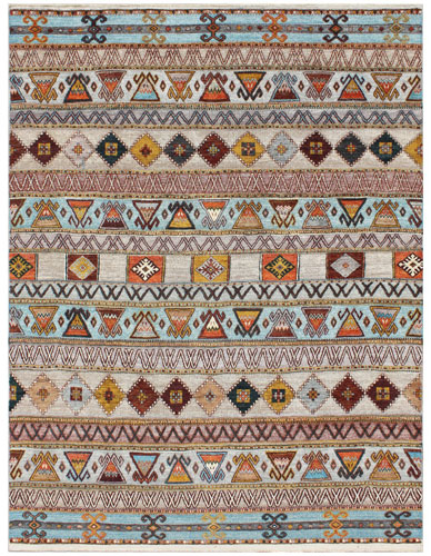 the Cyrus Artisan Creek multicolor rug