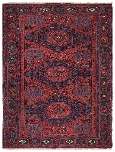 the Cyrus Artisan Antique Russian Soumak rug