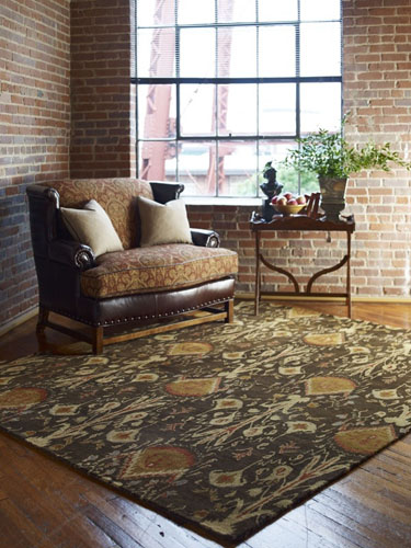 Using Area Rugs on Hardwood Floor, Tufenkian