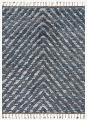 Loloi Khalid tribal textured area rug