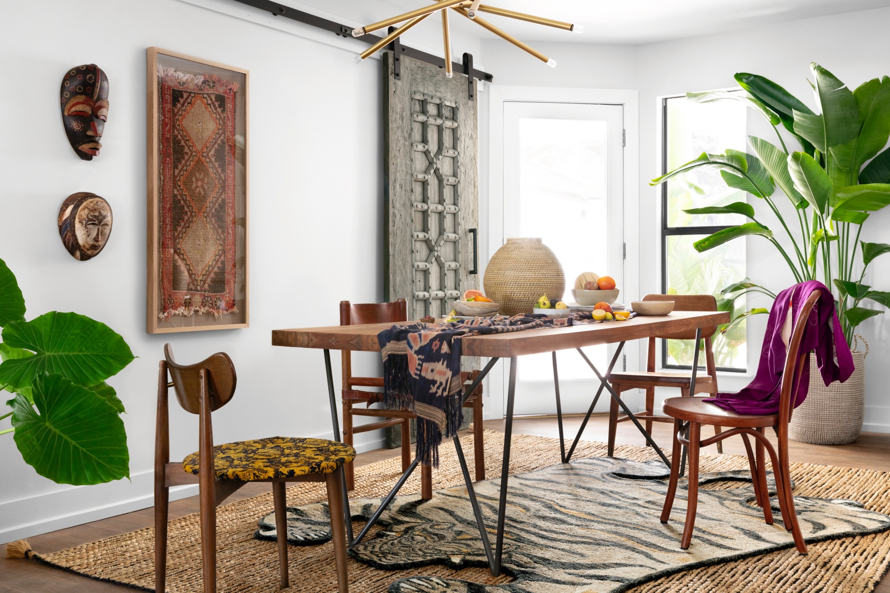 boho chic dining room ideas 