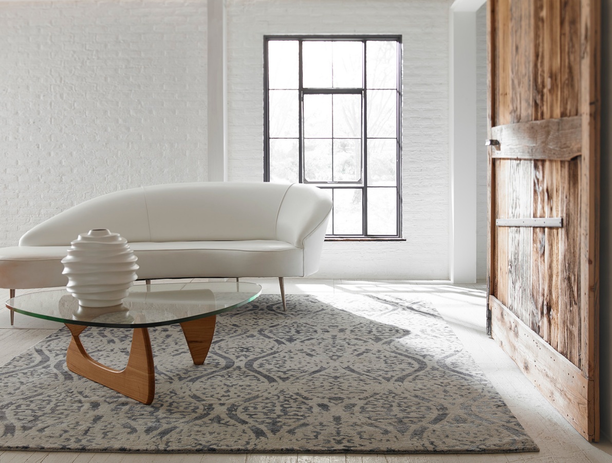 Rustic mediterranean inspired living room