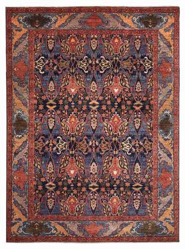 one of a kind Cyrus Artisan Afghani Aryana Bakhtiari Rug